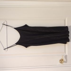 Daring black nightgown